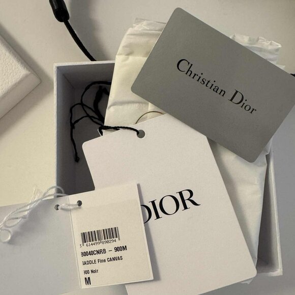 Christian Dior Saddle Fine Canvas Belt (Pre-Owned) With box main image 4